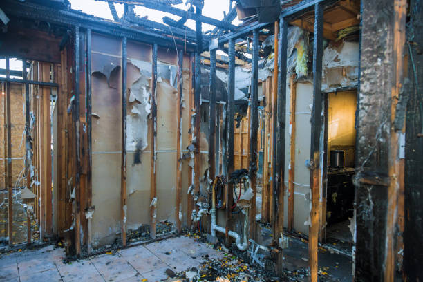 Professional Fire Damage Repair technician working in Oakwood, OH